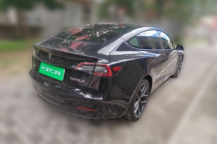 Used Tesla Model 3 2021 Revised Version II – Performance High-Performance All-Wheel-Drive Edition Rear Right 45 Deg