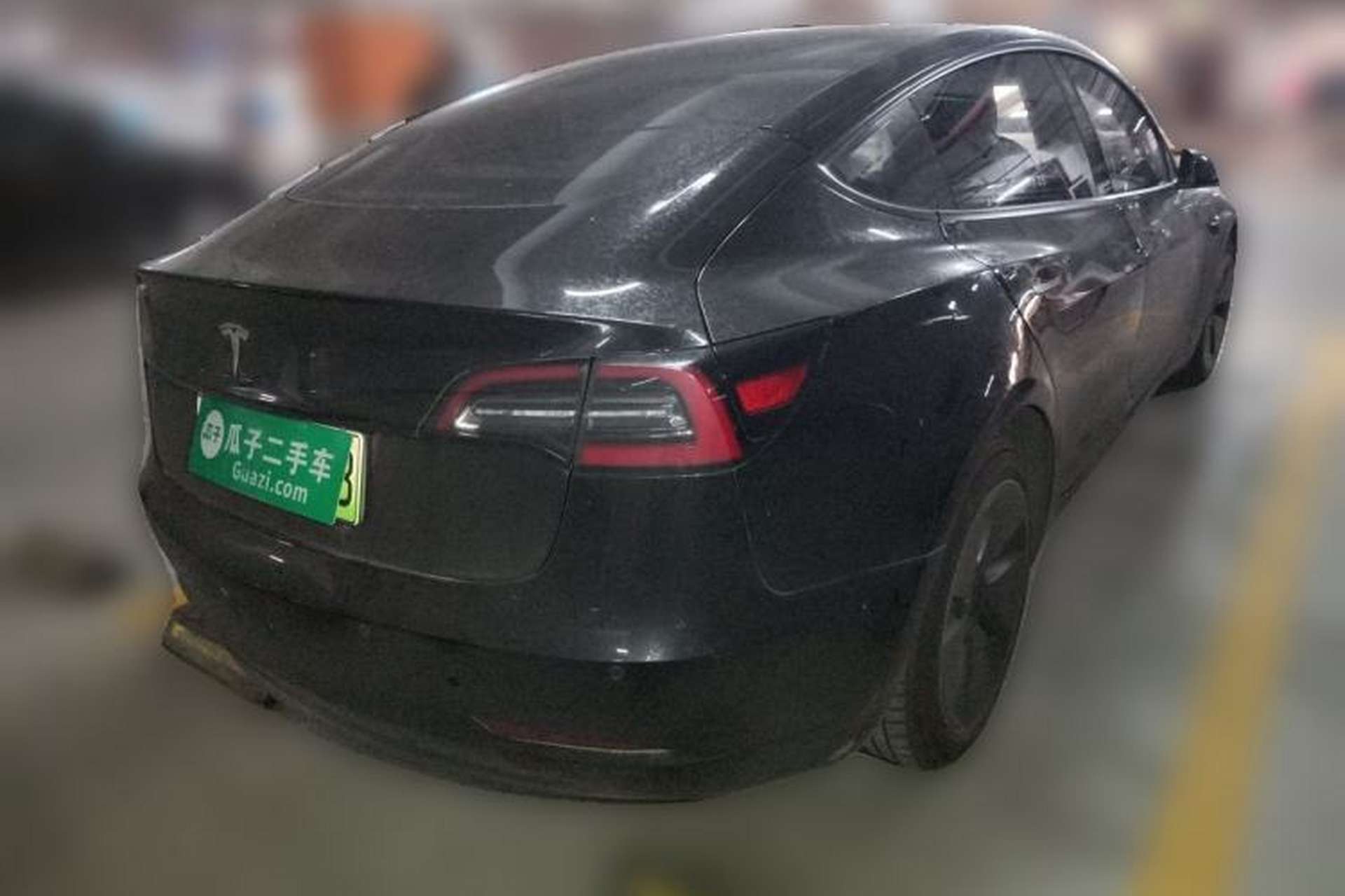 Used Tesla Model 3 2021 Revised Version Standard Range Rear-Wheel Drive Upgraded Edition 3D1 Rear Right 45 Deg