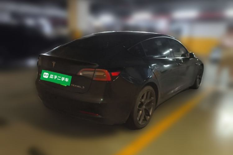 Used Tesla Model 3 2021 Revised Version II – Performance High-Performance All-Wheel-Drive Edition Rear Right 45 Deg