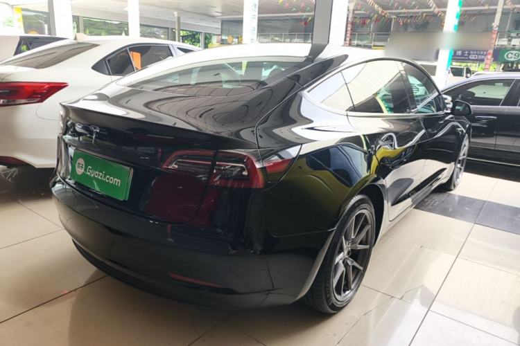 Used Tesla Model 3 2021 Standard Range Rear-Wheel Drive Upgraded Version 3D6 Rear Right 45 Deg
