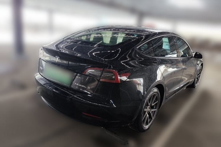 Used Tesla Model 3 2021 Standard Range Rear-Wheel Drive Upgraded Version 3D6 Rear Right 45 Deg