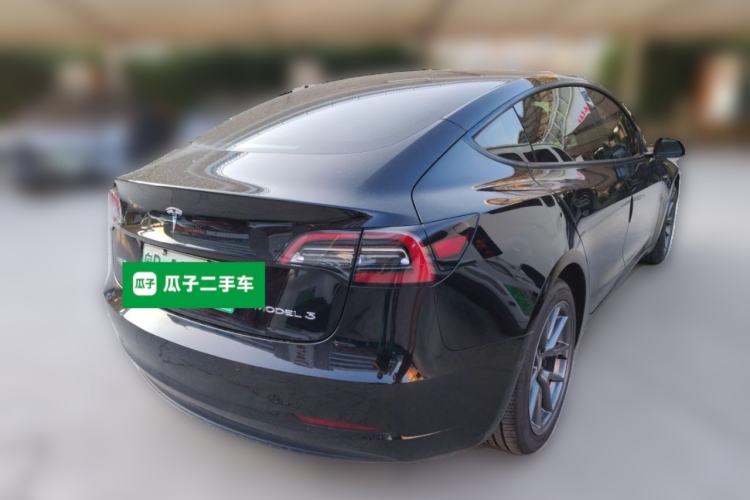 Used Tesla Model 3 2021 Standard Range Rear-Wheel Drive Upgraded Version 3D6 Rear Right 45 Deg