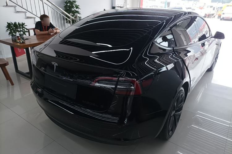 Used Tesla Model 3 2021 Revised Version Standard Range Rear-Wheel Drive Upgraded Edition 3D1 Rear Right 45 Deg
