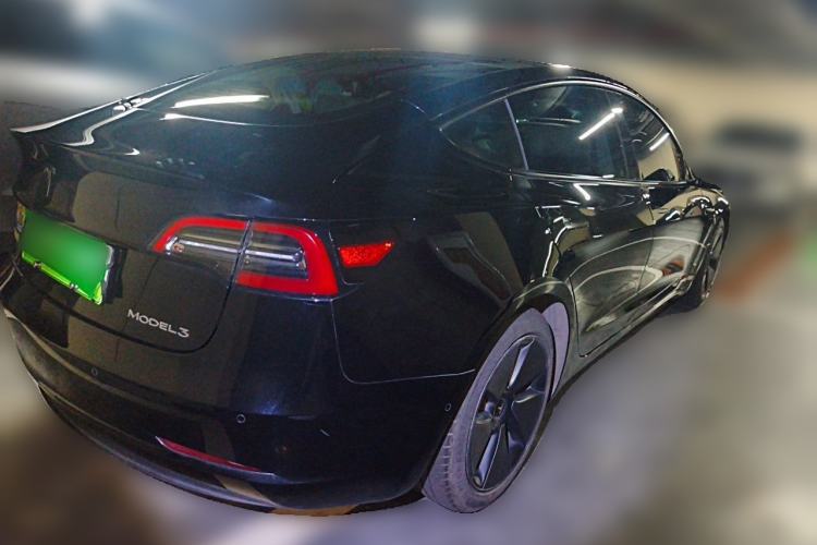Used Tesla Model 3 2021 Standard Range Rear-Wheel Drive Upgraded Version 3D6 Rear Right 45 Deg