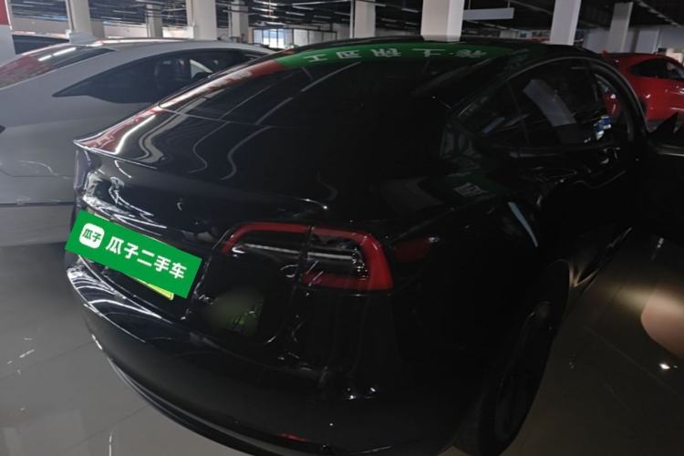 Used Tesla Model 3 2021 Standard Range Rear-Wheel Drive Upgraded Version 3D6 Rear Right 45 Deg