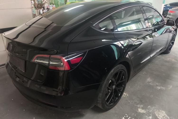 Used Tesla Model 3 2021 Revised Version Standard Range Rear-Wheel Drive Upgraded Edition 3D1 Rear Right 45 Deg