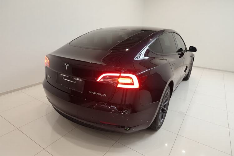 Used Tesla Model 3 2021 Standard Range Rear-Wheel Drive Upgraded Version 3D6 Rear Right 45 Deg