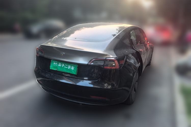 Used Tesla Model 3 2021 Revised Version Standard Range Rear-Wheel Drive Upgraded Edition 3D1 Rear Right 45 Deg