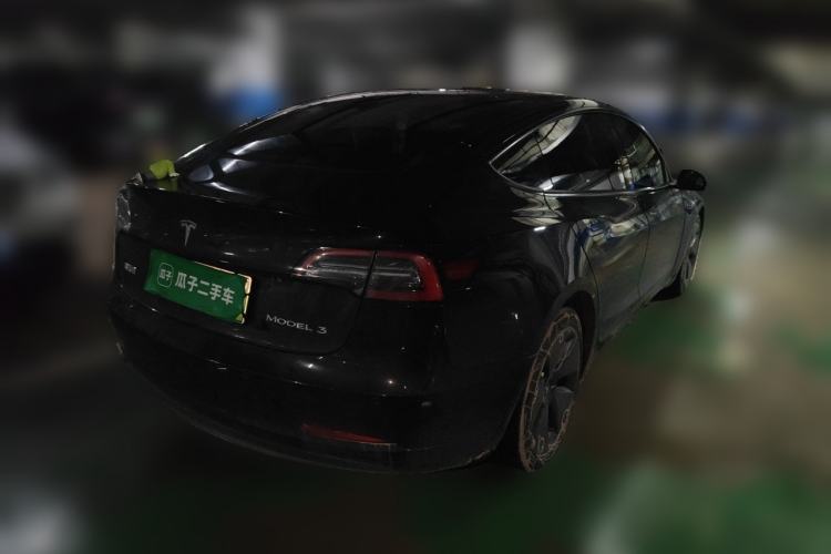 Used Tesla Model 3 2021 Revised Version Standard Range Rear-Wheel Drive Upgraded Edition 3D1 Rear Right 45 Deg