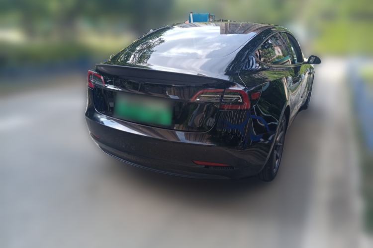 Used Tesla Model 3 2021 Standard Range Rear-Wheel Drive Upgraded Version 3D6 Rear Right 45 Deg