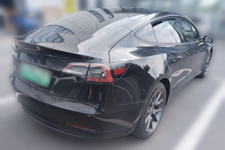 Used Tesla Model 3 2021 Standard Range Rear-Wheel Drive Upgraded Version 3D6 Rear Right 45 Deg