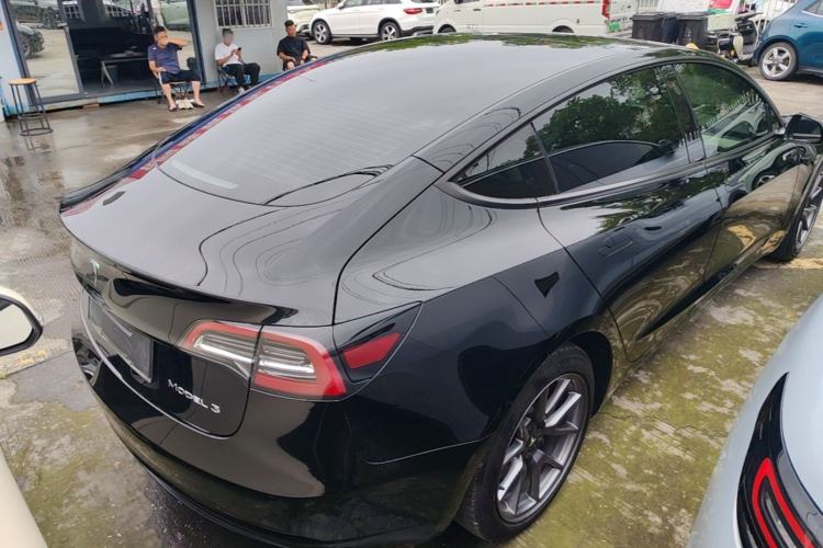 Used Tesla Model 3 2021 Standard Range Rear-Wheel Drive Upgraded Version 3D6 Rear Right 45 Deg