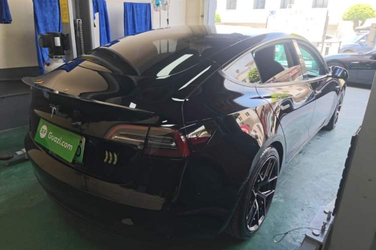 Used Tesla Model 3 2021 Revised Version Standard Range Rear-Wheel Drive Upgraded Edition 3D1 Rear Right 45 Deg