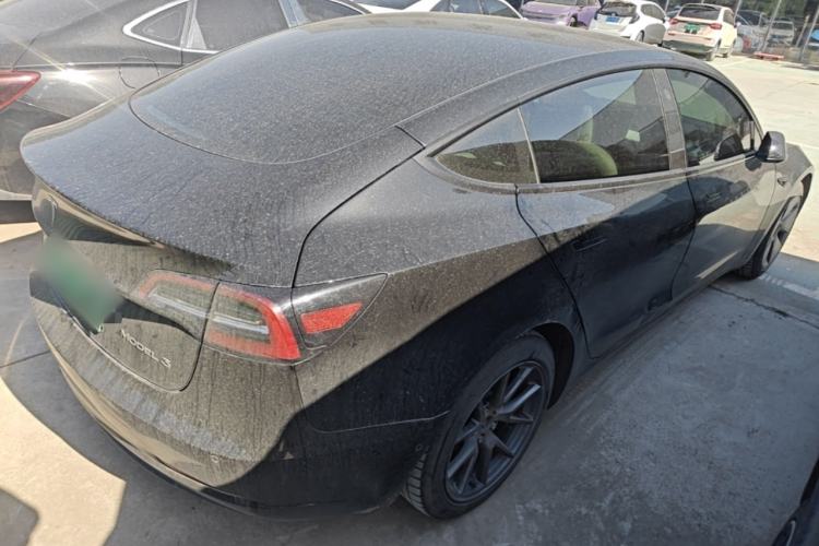 Used Tesla Model 3 2021 Standard Range Rear-Drive Upgraded Version Rear Right 45 Deg