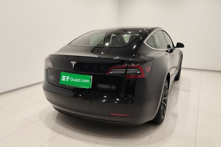 Used Tesla Model 3 2021 Standard Range Rear-Wheel Drive Upgraded Version 3D6 Rear Right 45 Deg