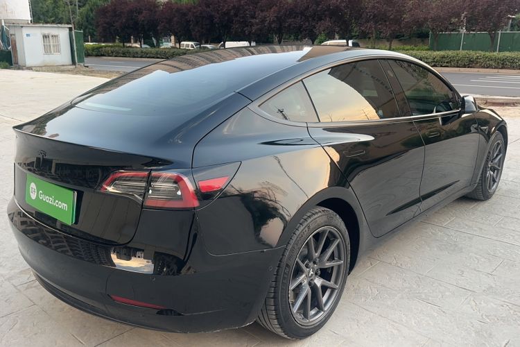 Used Tesla Model 3 2021 Standard Range Rear-Wheel Drive Upgraded Version 3D6 Rear Right 45 Deg