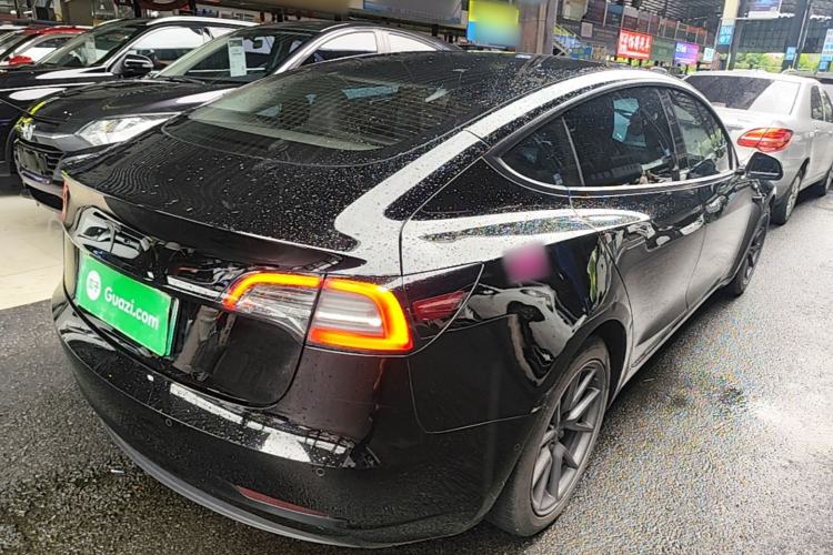 Used Tesla Model 3 2021 Standard Range Rear-Wheel Drive Upgraded Version 3D6 Rear Right 45 Deg