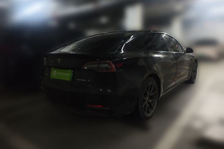 Used Tesla Model 3 2021 Standard Range Rear-Wheel Drive Upgraded Version 3D6 Rear Right 45 Deg