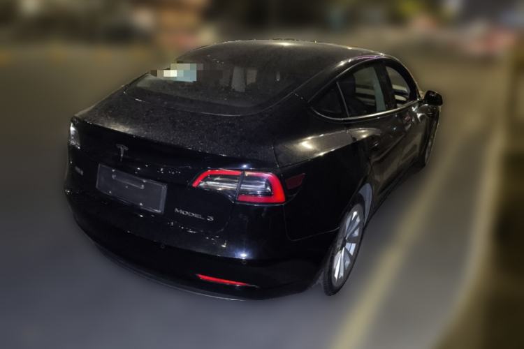 Used Tesla Model 3 2021 Standard Range Rear-Wheel Drive Upgraded Version 3D6 Rear Right 45 Deg