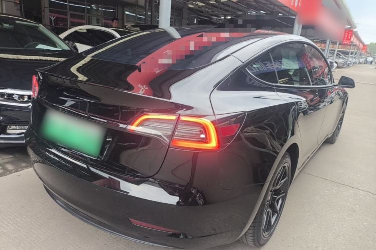 Used Tesla Model 3 2021 Revised Version Standard Range Rear-Wheel Drive Upgraded Edition 3D1 Rear Right 45 Deg