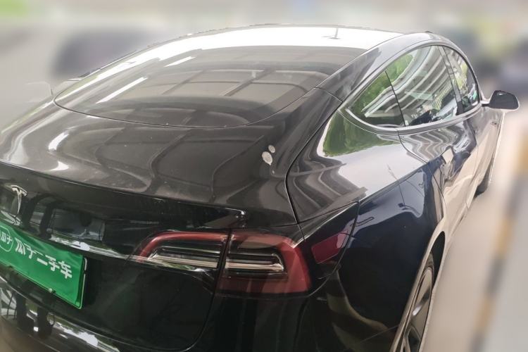 Used Tesla Model 3 2021 Standard Range Rear-Drive Upgraded Version Rear Right 45 Deg