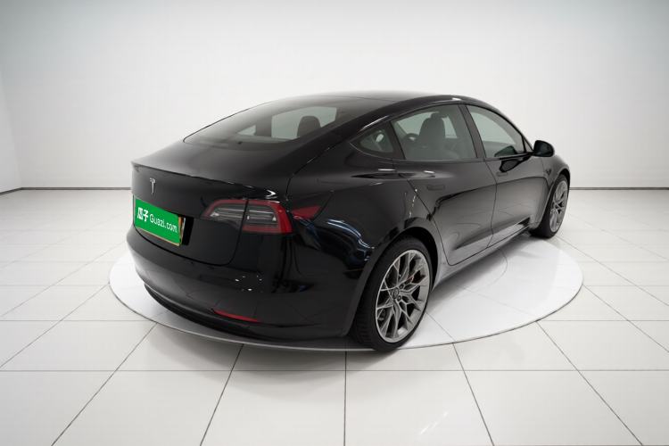 Used Tesla Model 3 2021 Revised Version Standard Range Rear-Wheel Drive Upgraded Edition 3D1 Rear Right 45 Deg