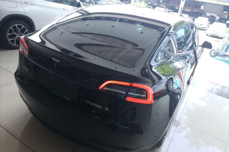 Used Tesla Model 3 2021 Standard Range Rear-Drive Upgraded Version Rear Right 45 Deg