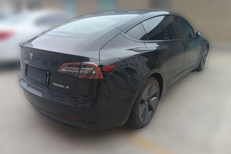 Used Tesla Model 3 2021 Revised Version Standard Range Rear-Wheel Drive Upgraded Edition 3D1 Rear Right 45 Deg