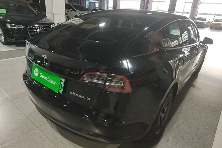 Used Tesla Model 3 2021 Standard Range Rear-Wheel Drive Upgraded Version 3D6 Rear Right 45 Deg