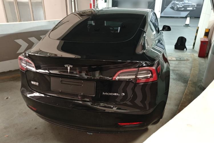 Used Tesla Model 3 2021 Standard Range Rear-Wheel Drive Upgraded Version 3D6 Rear Right 45 Deg