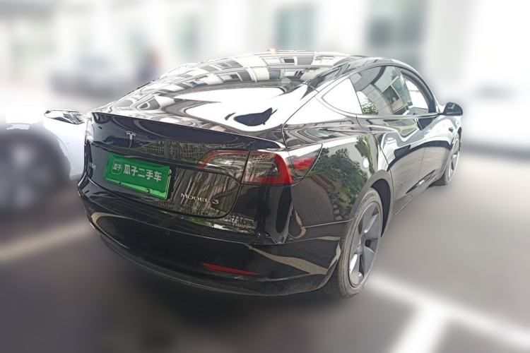 Used Tesla Model 3 2021 Revised Version Standard Range Rear-Wheel Drive Upgraded Edition 3D1 Rear Right 45 Deg