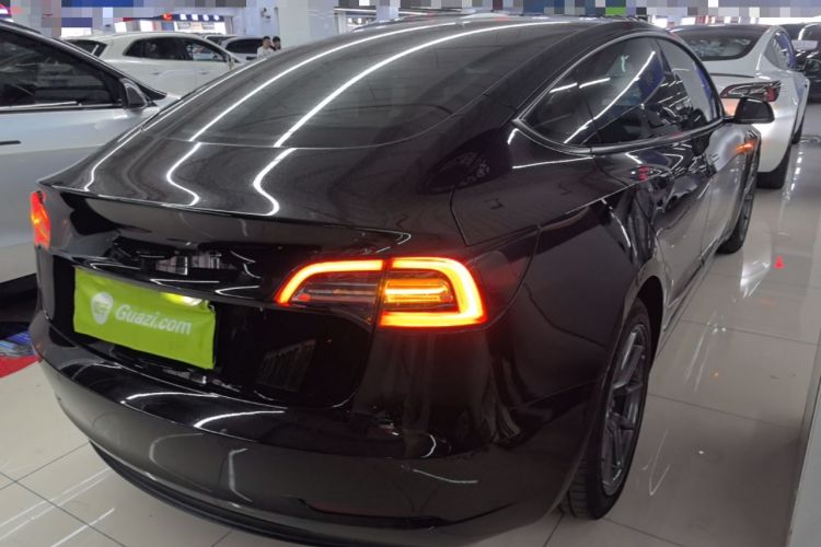 Used Tesla Model 3 2021 Revised Version Standard Range Rear-Wheel Drive Upgraded Edition 3D1 Rear Right 45 Deg