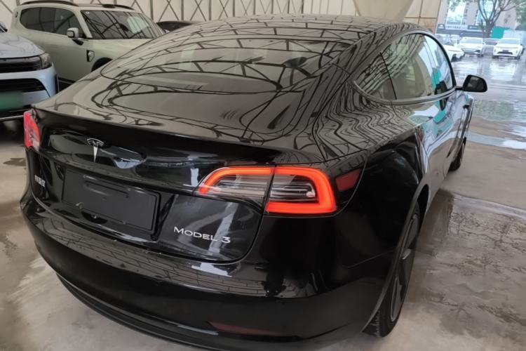Used Tesla Model 3 2021 Revised Version Standard Range Rear-Wheel Drive Upgraded Edition 3D1 Rear Right 45 Deg