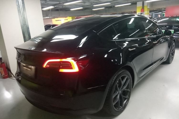 Used Tesla Model 3 2021 Standard Range Rear-Wheel Drive Upgraded Version 3D6 Rear Right 45 Deg