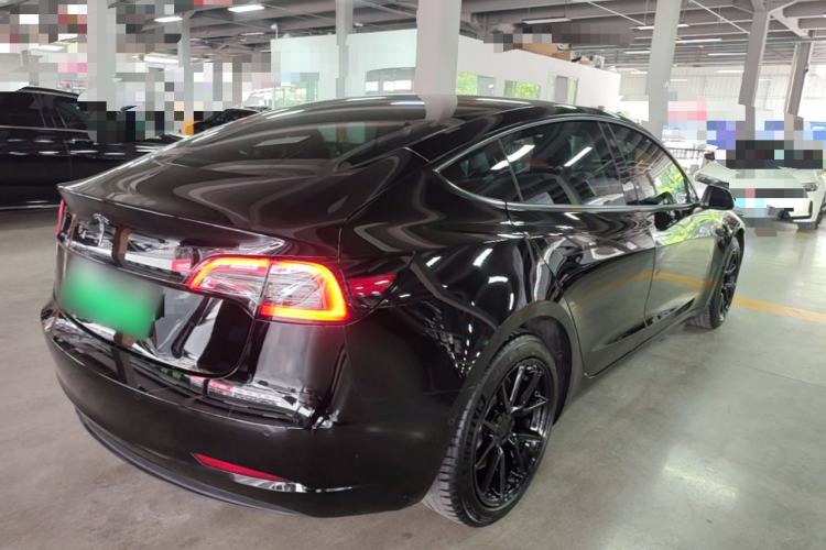 Used Tesla Model 3 2021 Revised Version Standard Range Rear-Wheel Drive Upgraded Edition 3D1 Rear Right 45 Deg