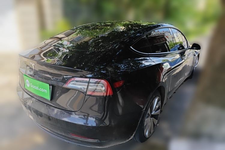 Used Tesla Model 3 2021 Revised Version Standard Range Rear-Wheel Drive Upgraded Edition 3D1 Rear Right 45 Deg