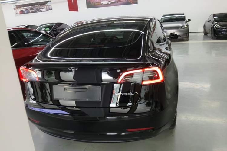 Used Tesla Model 3 2021 Performance High-Performance All-Wheel-Drive Version 3D6 Rear