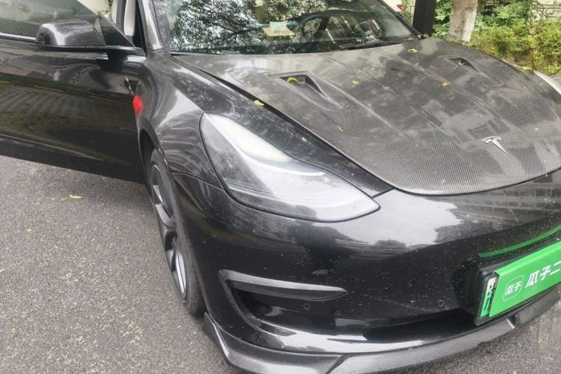 Used Tesla Model 3 2021 Revised Version II – Performance High-Performance All-Wheel-Drive Edition Right Front Headlight