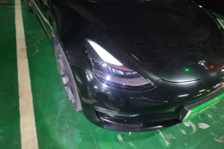 Used Tesla Model 3 2021 Performance High-Performance All-Wheel-Drive Version Right Front Headlight