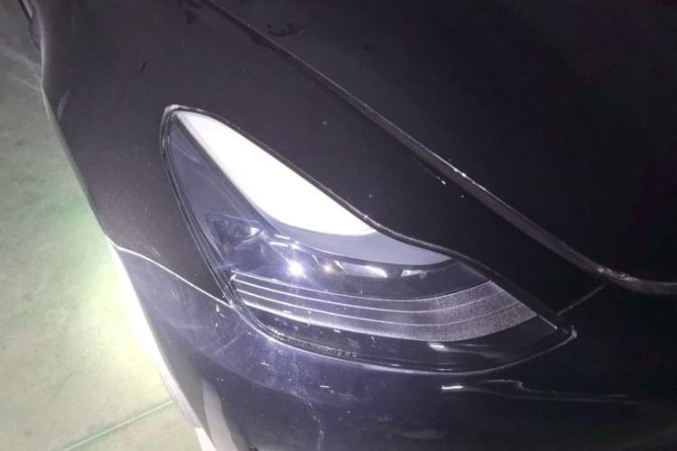 Used Tesla Model 3 2021 Performance High-Performance All-Wheel-Drive Version Right Front Headlight