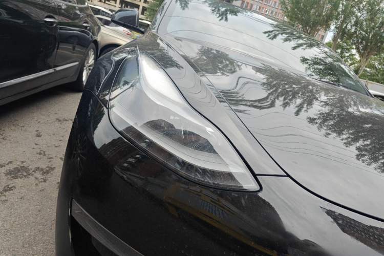 Used Tesla Model 3 2021 Performance High-Performance All-Wheel-Drive Version Right Front Headlight