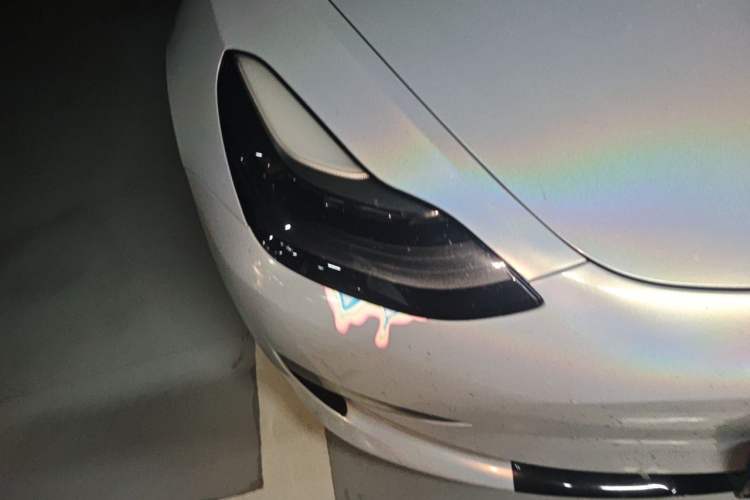 Used Tesla Model 3 2021 Performance High-Performance All-Wheel-Drive Version Right Front Headlight