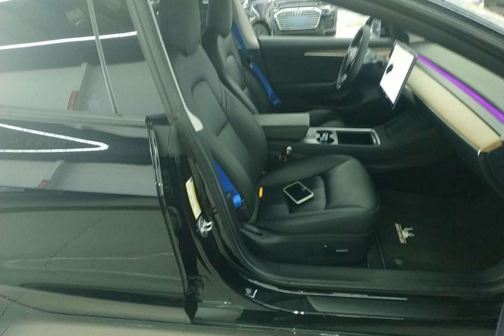 Used Tesla Model 3 2021 Standard Range Rear-Wheel Drive Upgraded Version 3D6 Right Front Seat