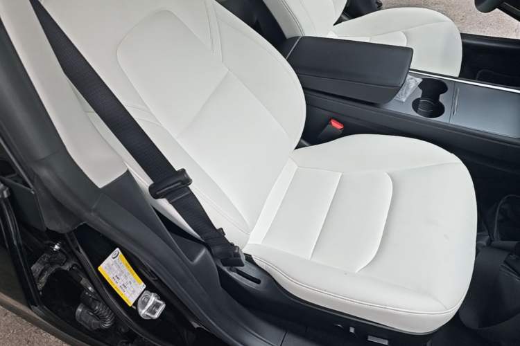 Used Tesla Model 3 2021 Performance High-Performance All-Wheel-Drive Version Right Front Seat