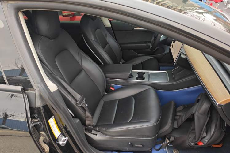 Used Tesla Model 3 2021 Standard Range Rear-Wheel Drive Upgraded Version 3D6 Right Front Seat