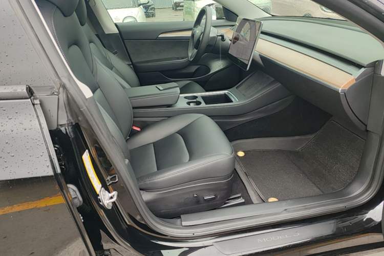 Used Tesla Model 3 2021 Revised Version Standard Range Rear-Wheel Drive Upgraded Edition 3D1 Right Front Seat
