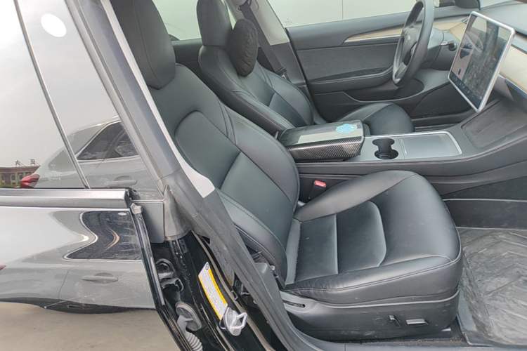 Used Tesla Model 3 2021 Revised Version Standard Range Rear-Wheel Drive Upgraded Edition 3D1 Right Front Seat