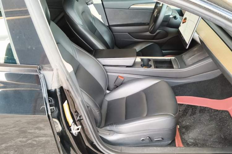 Used Tesla Model 3 2021 Revised Performance Version with All-Wheel Drive 3D1 Right Front Seat