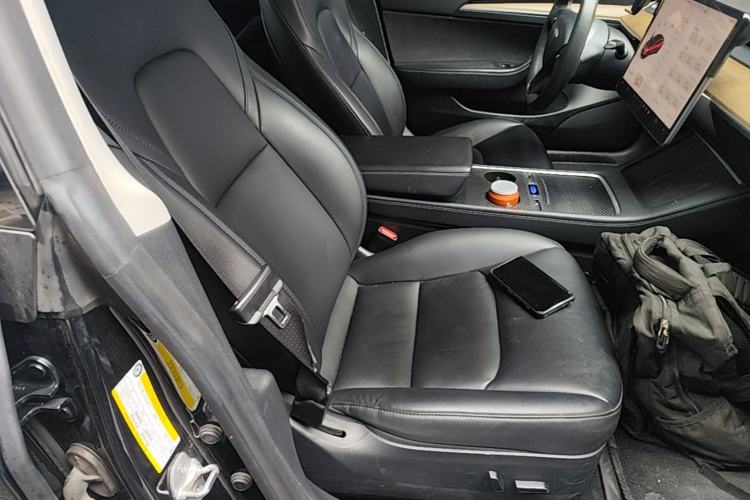 Used Tesla Model 3 2021 Standard Range Rear-Wheel Drive Upgraded Version 3D6 Right Front Seat