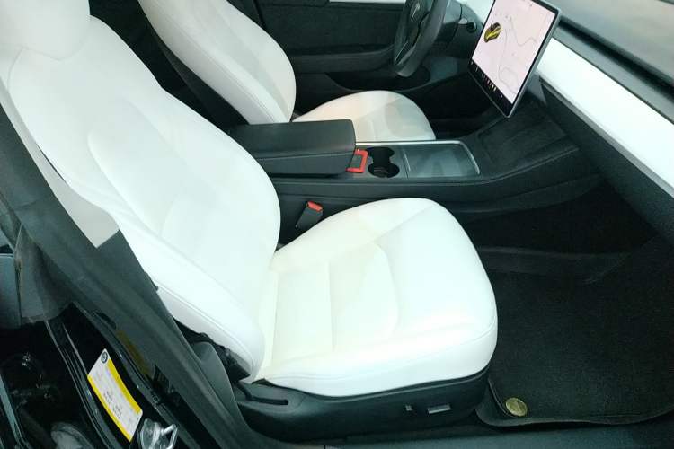 Used Tesla Model 3 2021 Revised Version Standard Range Rear-Wheel Drive Upgraded Edition 3D1 Right Front Seat